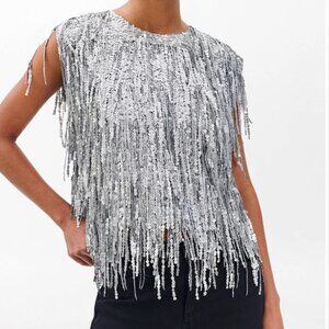 NWT Rag and Bone Sequins Top, size S, orig $438